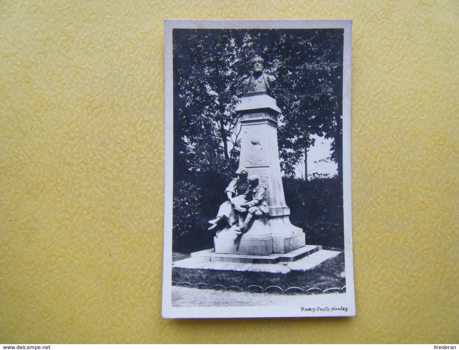 NANTES. La Statue De Jules Verne Par Georges Barreau. - Nantes