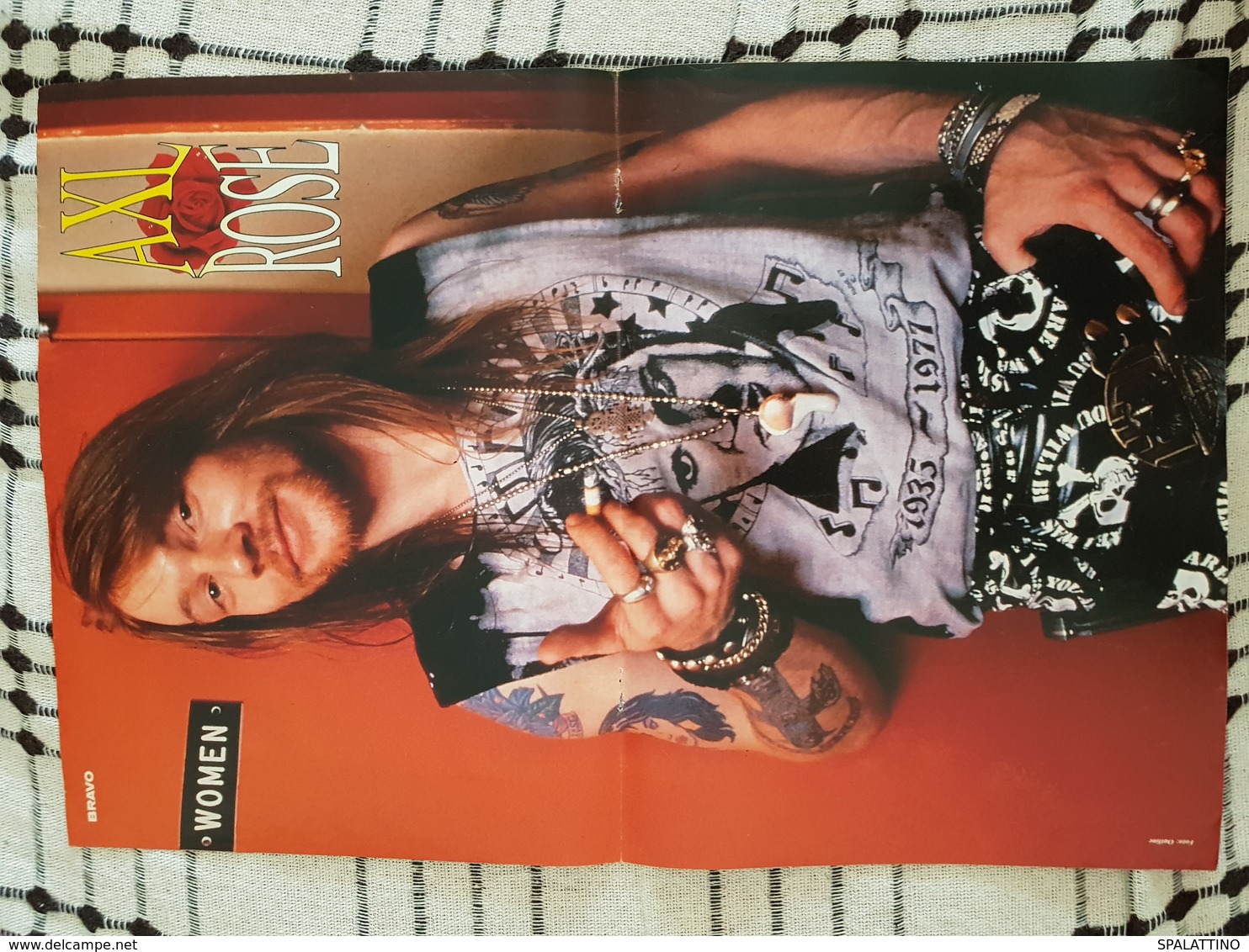 AXL ROSE- VINTAGE POSTER - Plakate & Poster