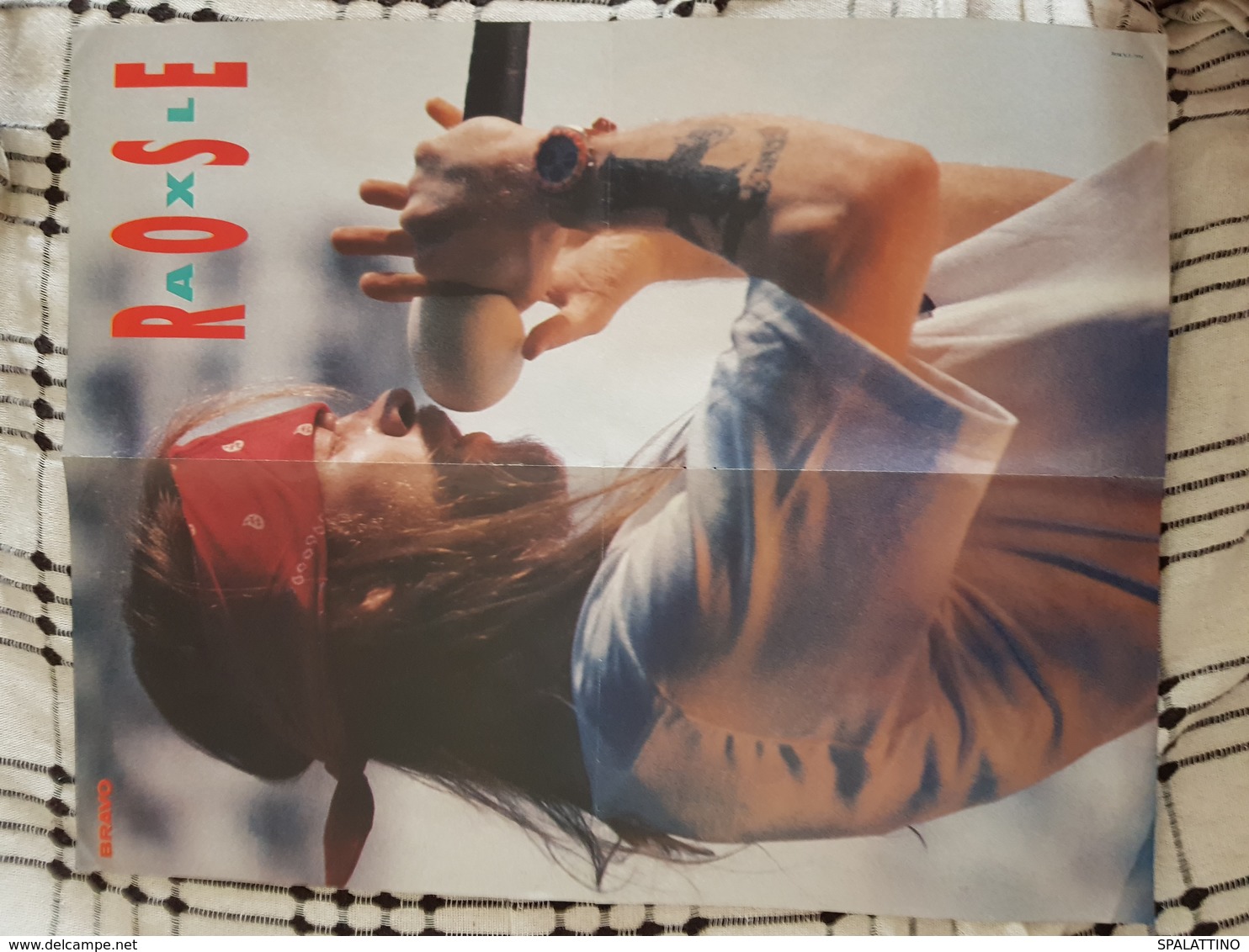 AXL ROSE- VINTAGE POSTER - Affiches & Posters