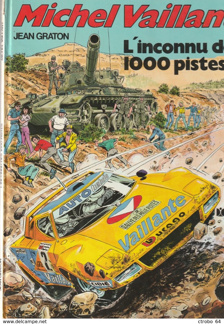MICHEL VAILLANT - 37 -Edition Originale 1980 - L'inconnu Des 1000 Pistes - Michel Vaillant