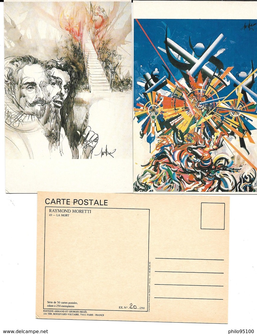 RAYMOND MORETTI . Coffret 50 Cartes N° 20 / 250  . - Other & Unclassified
