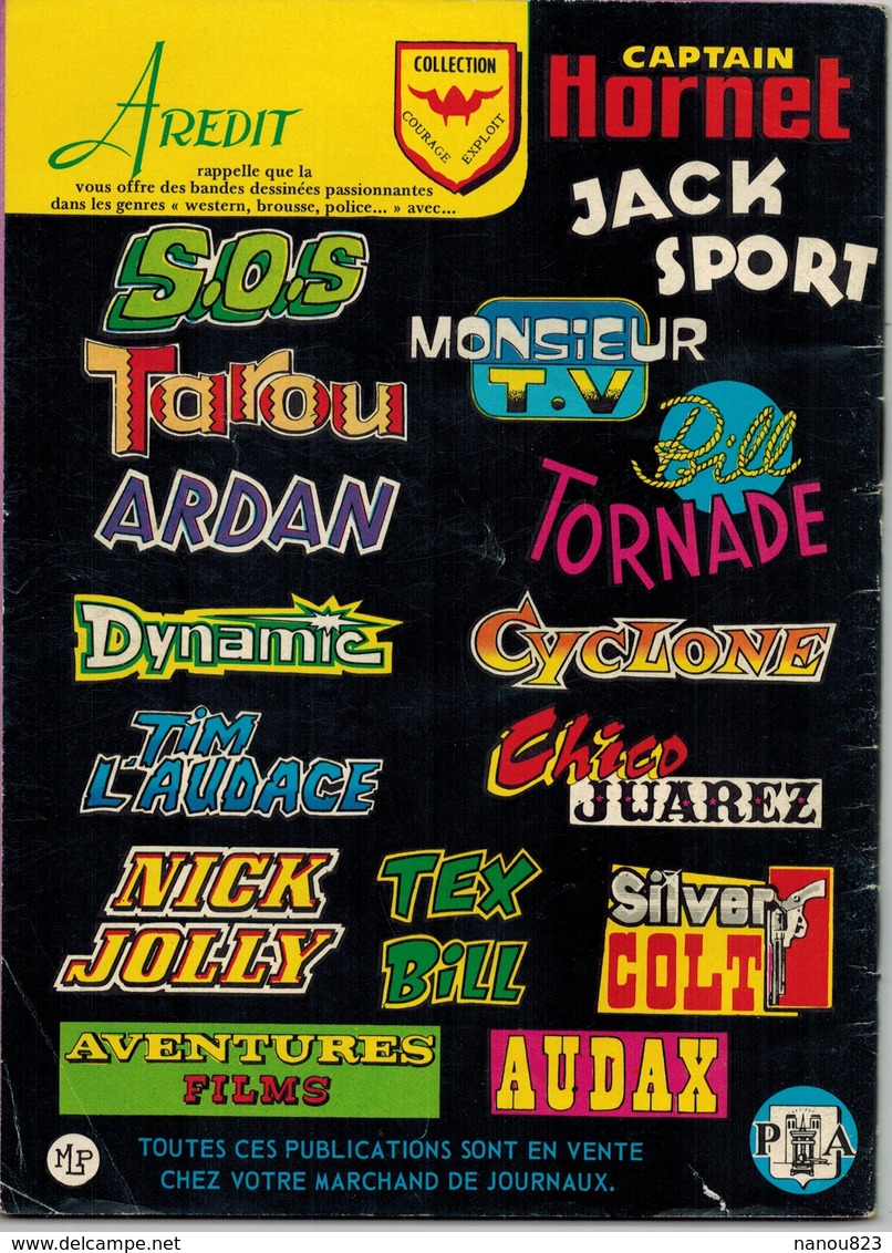 CYCLONE N° 19 - Les Aventures De Toni Cyclone - EDITIONS AREDIT - ANNEE 1975 - Petit Format