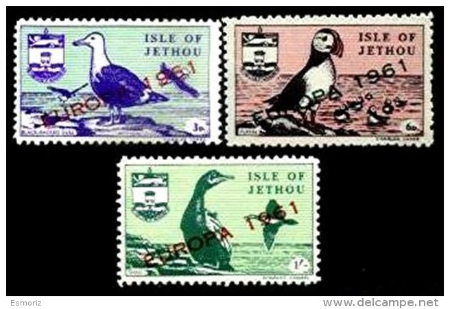 GREAT BRITAIN, Jethou Island, ** MNH, F/VF - Local Issues