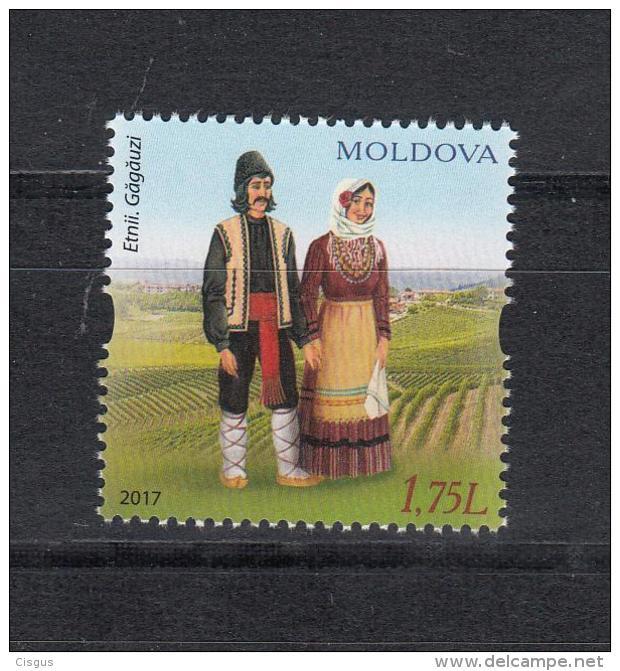 Moldova Moldawien 2017 MNH ** Mi. Nr. 1010 Taditional Gagauz Costumes - Moldawien (Moldau)