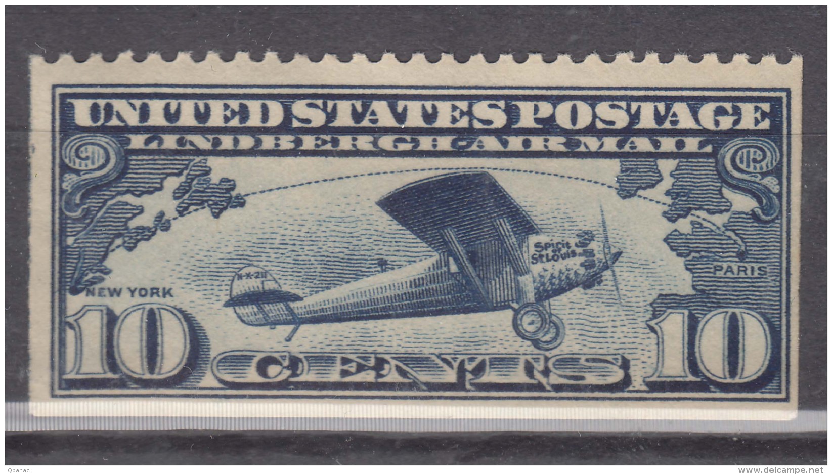 USA Airmail 1927 Mi#306 D, Mint Never Hinged - Unused Stamps