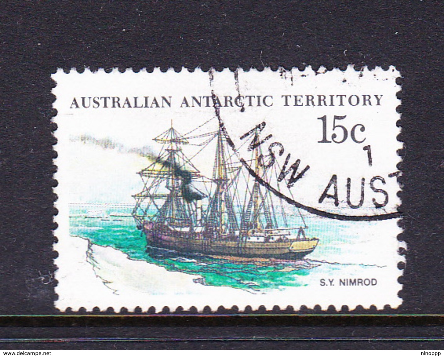 Australian Antarctic Territory  S 42 1979-1982 Definitive Ships 15c Nimrod Used - Used Stamps