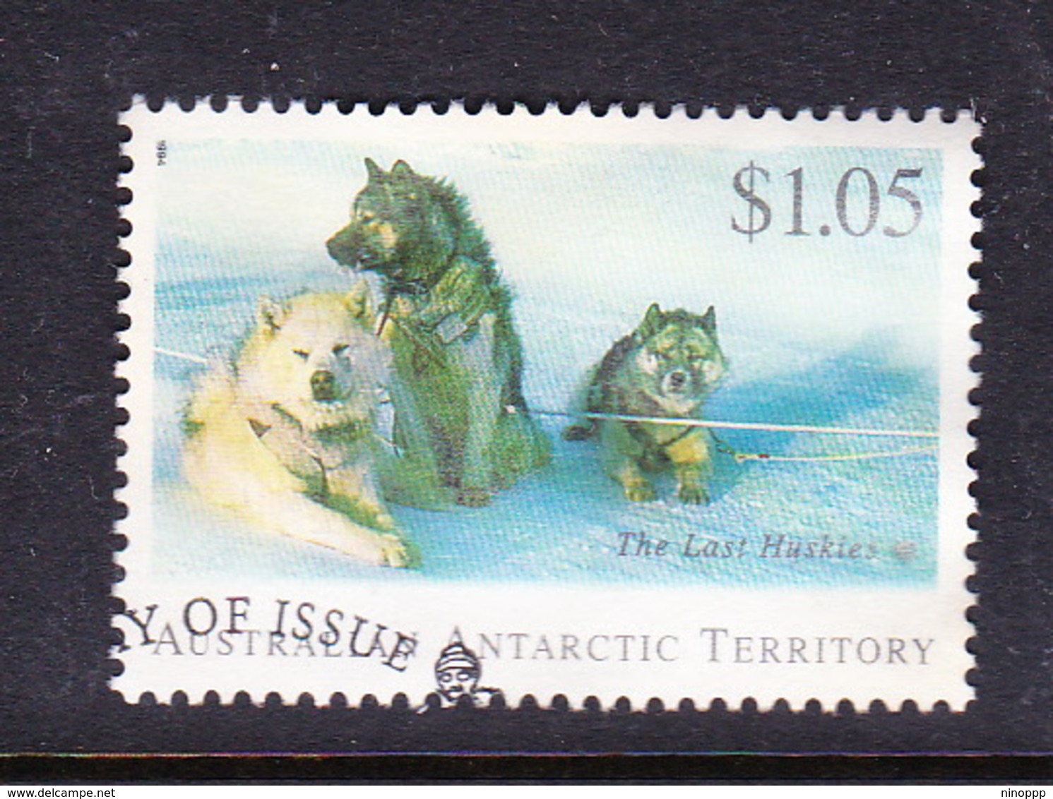 Australian Antarctic Territory  S 101 1994 The Last Huskies $ 1.05 Husky Used - Used Stamps