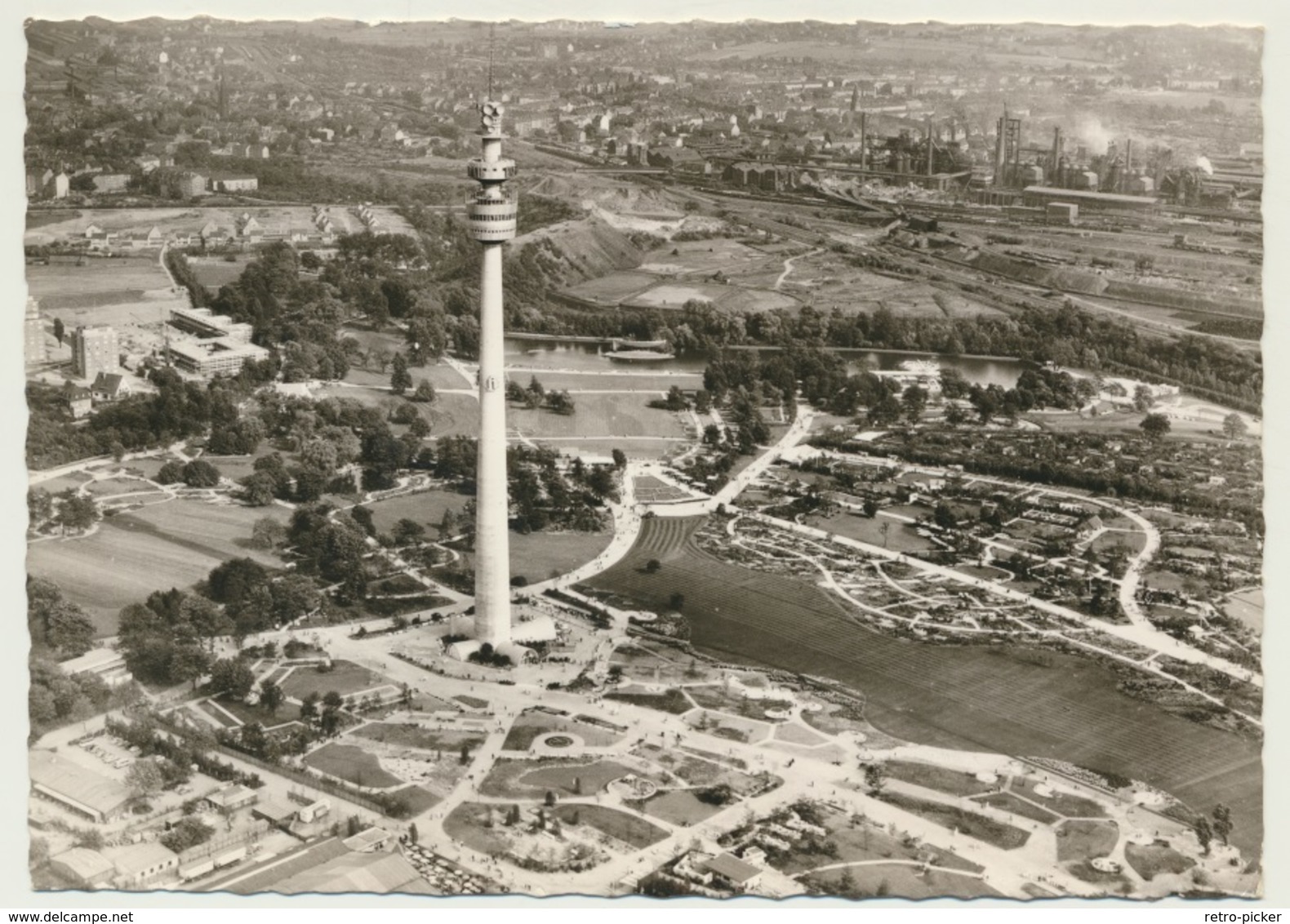 AK  Dortmund Bundesgartenschau 1959 Luftaufnahme - Dortmund