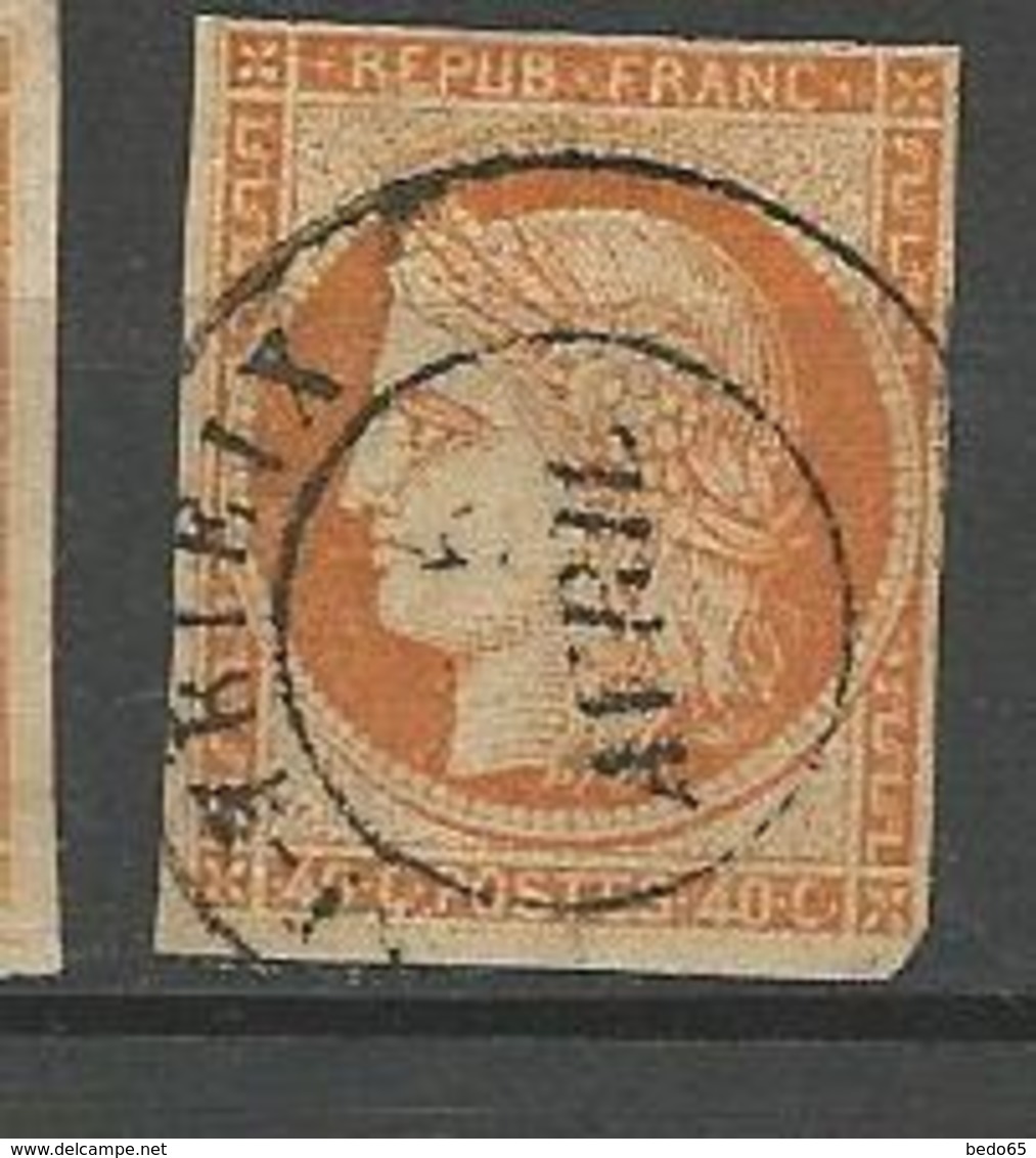 CERES N° 5 Orange Foncé OBL - 1849-1850 Ceres