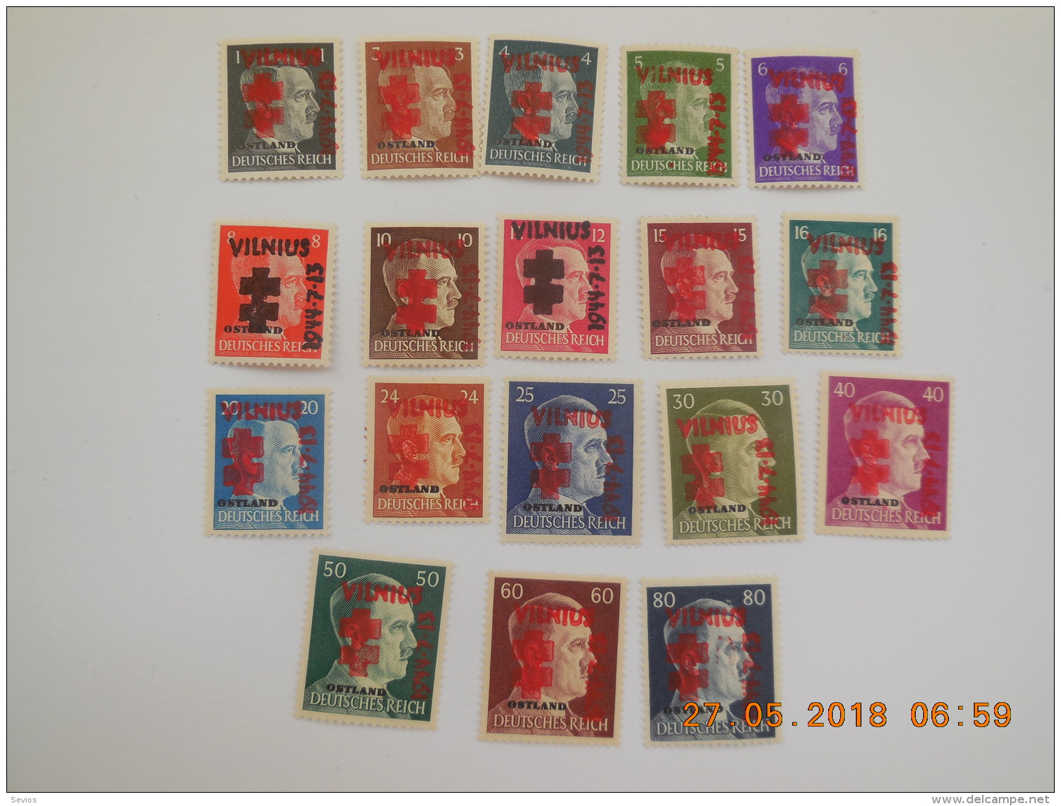 Sevios / Germany / Stamp **, *, (*) Or Used - Sonstige & Ohne Zuordnung