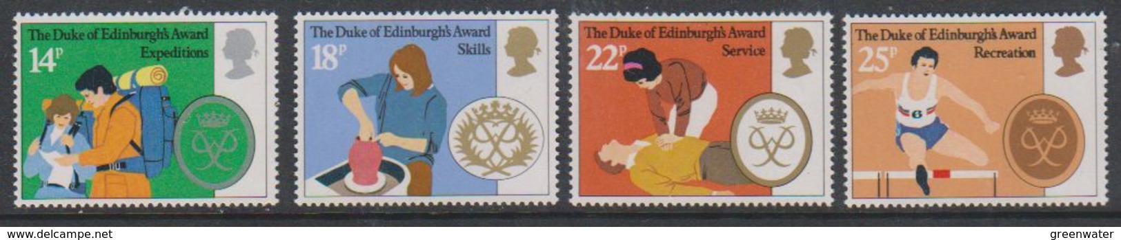 Great Britain 1981 Duke Of Edingburgh's Award 4v ** Mnh (38900M) - Ongebruikt