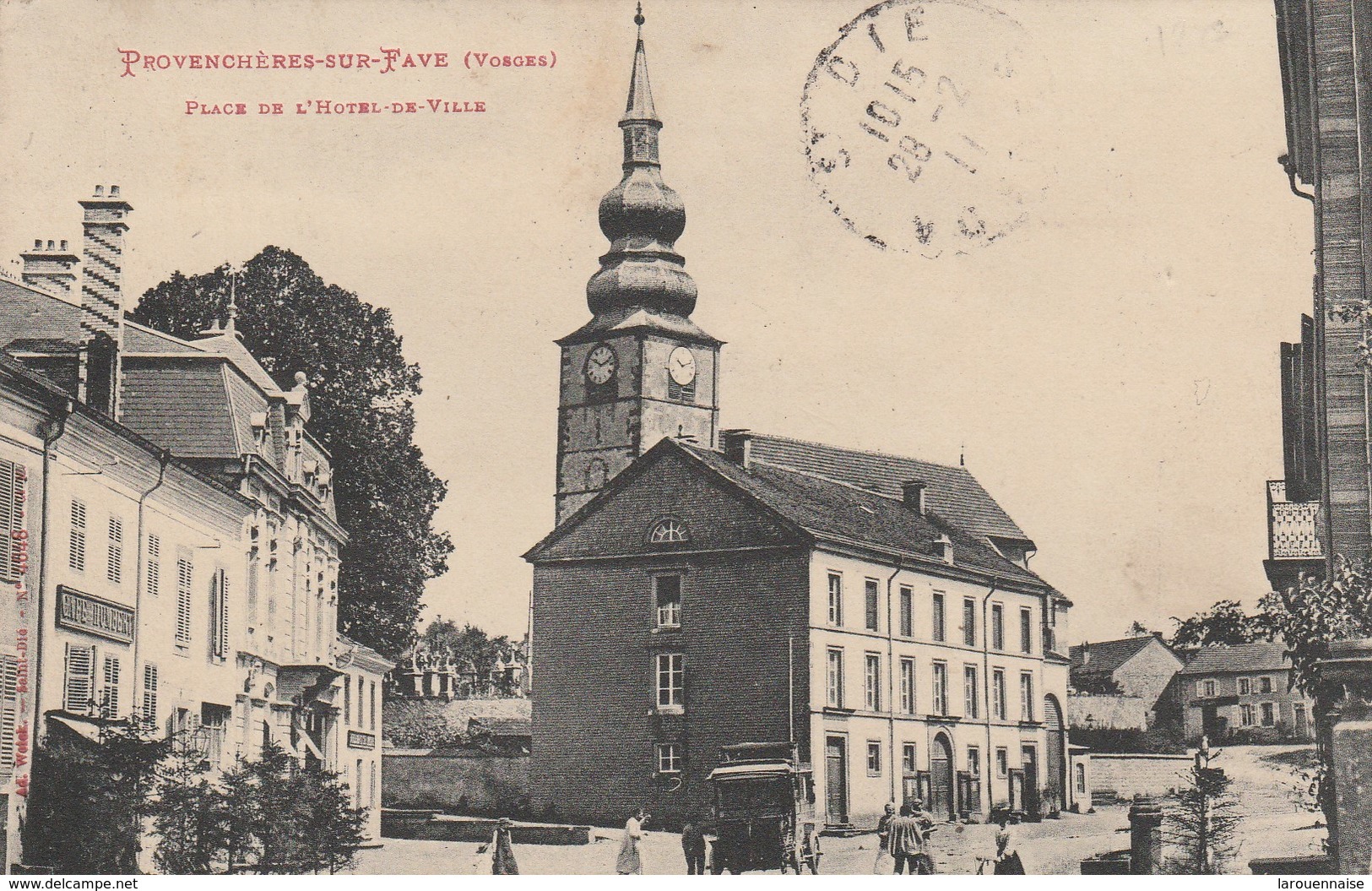 88 - PROVENCHERES SUR FAVE -  Place De L' Hôtel De Ville - Provencheres Sur Fave