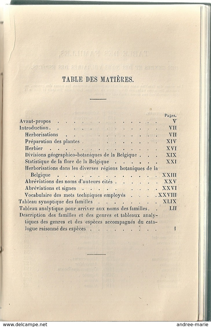 Manuel De La Flore De Belgique - 1897 - 1801-1900