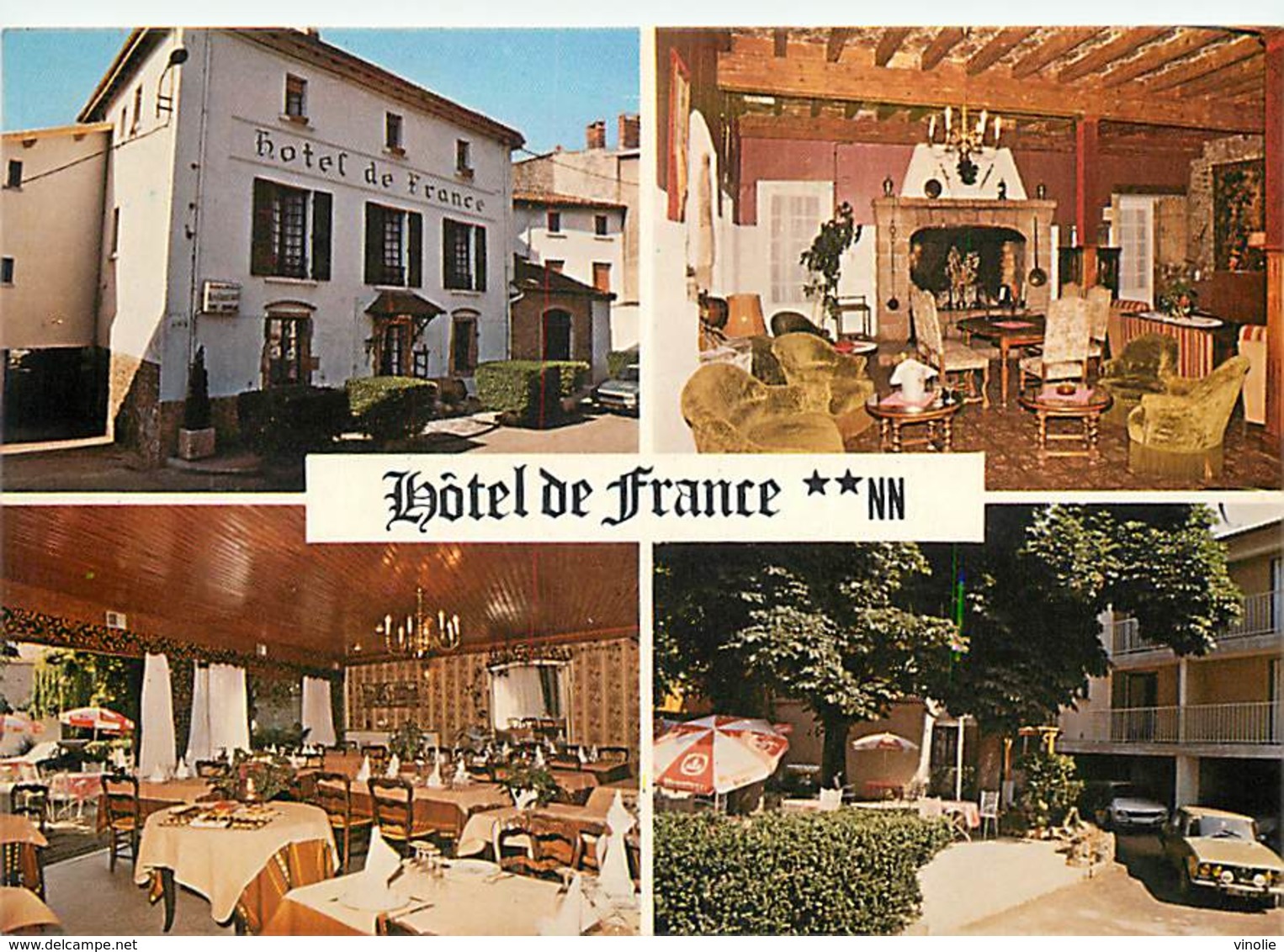 PIE18-Amb-2837 : BOURG-ARGENTAL. HOTEL DE FRANCE - Bourg Argental