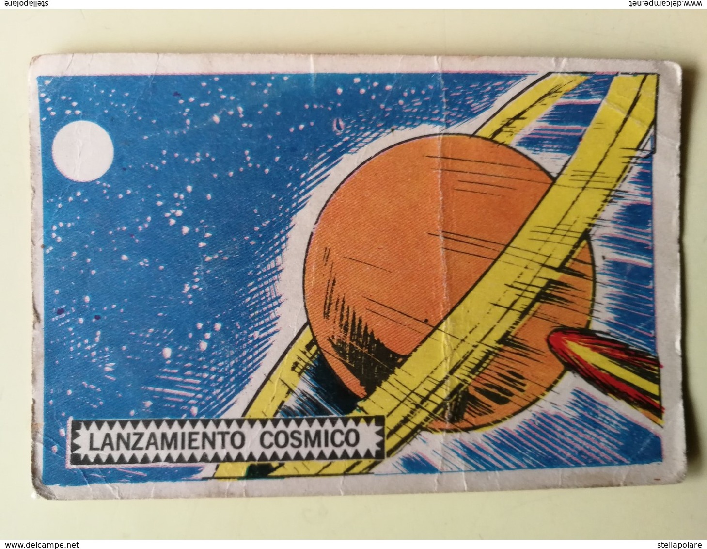 PLATOS VOLADORES AL ATAQUE # 95 ORIGINAL CARD Oesterheld Y Alberto Breccia - SPACE SCI -FI UFO OVNI SOUCOUPE - Other & Unclassified