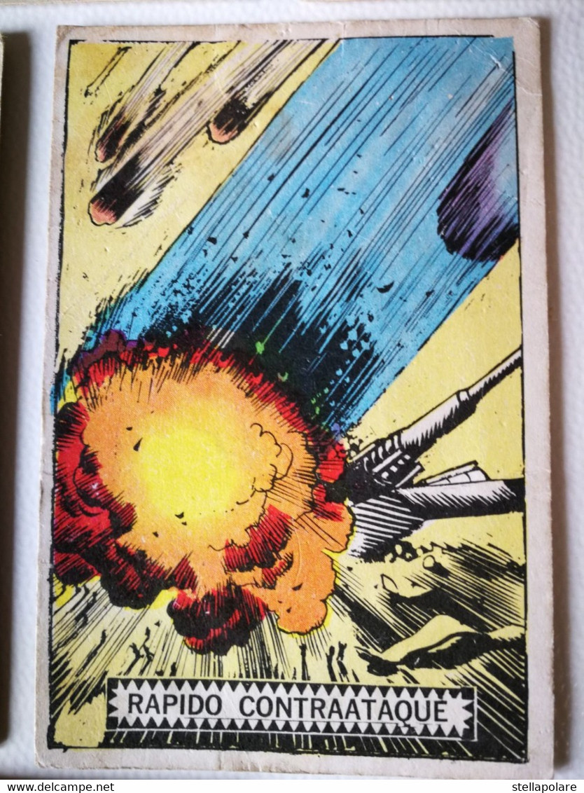 PLATOS VOLADORES AL ATAQUE ORIGINAL SPACE CARDS 21/100 Oesterheld y Alberto Breccia - ARGENTINA 1971 MARS ATTACKS STYLE