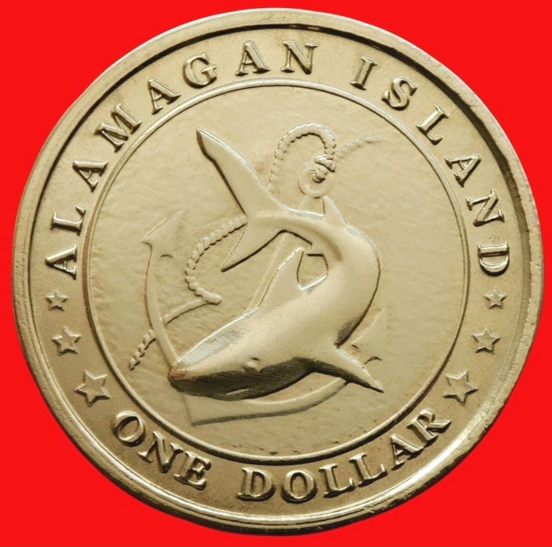 Alamagan Island, One Dollar In 2016, "Big Mouth" - Autres – Océanie