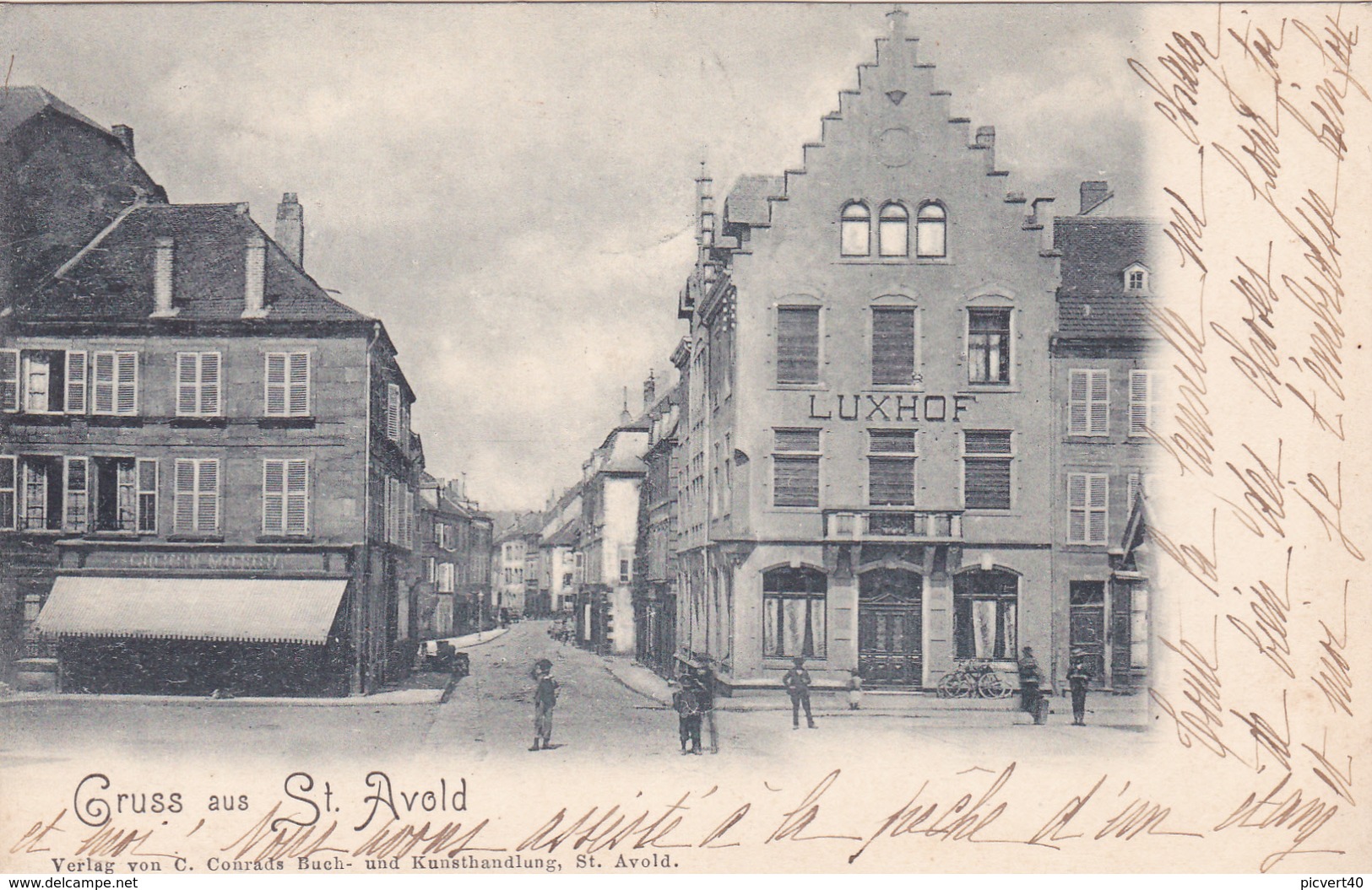 Saint Avold,gruss1899 - Saint-Avold