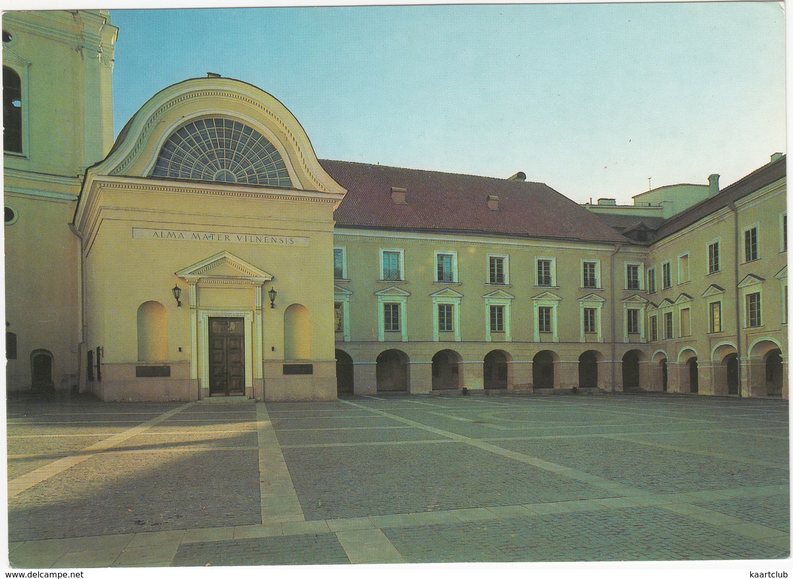 Vilnius -The V. Kapsukas University , The Main Courtyard  - (Lithuania) - Litouwen