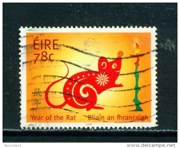 IRELAND  -  2008  Year Of The Rat  78c  Used As Scan - Usati