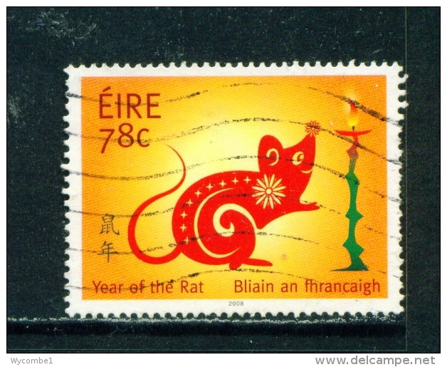 IRELAND  -  2008  Year Of The Rat  78c  Used As Scan - Usati