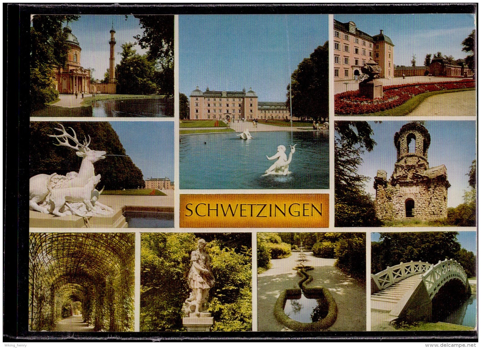 Schwetzingen - Mehrbildkarte 2 - Schwetzingen