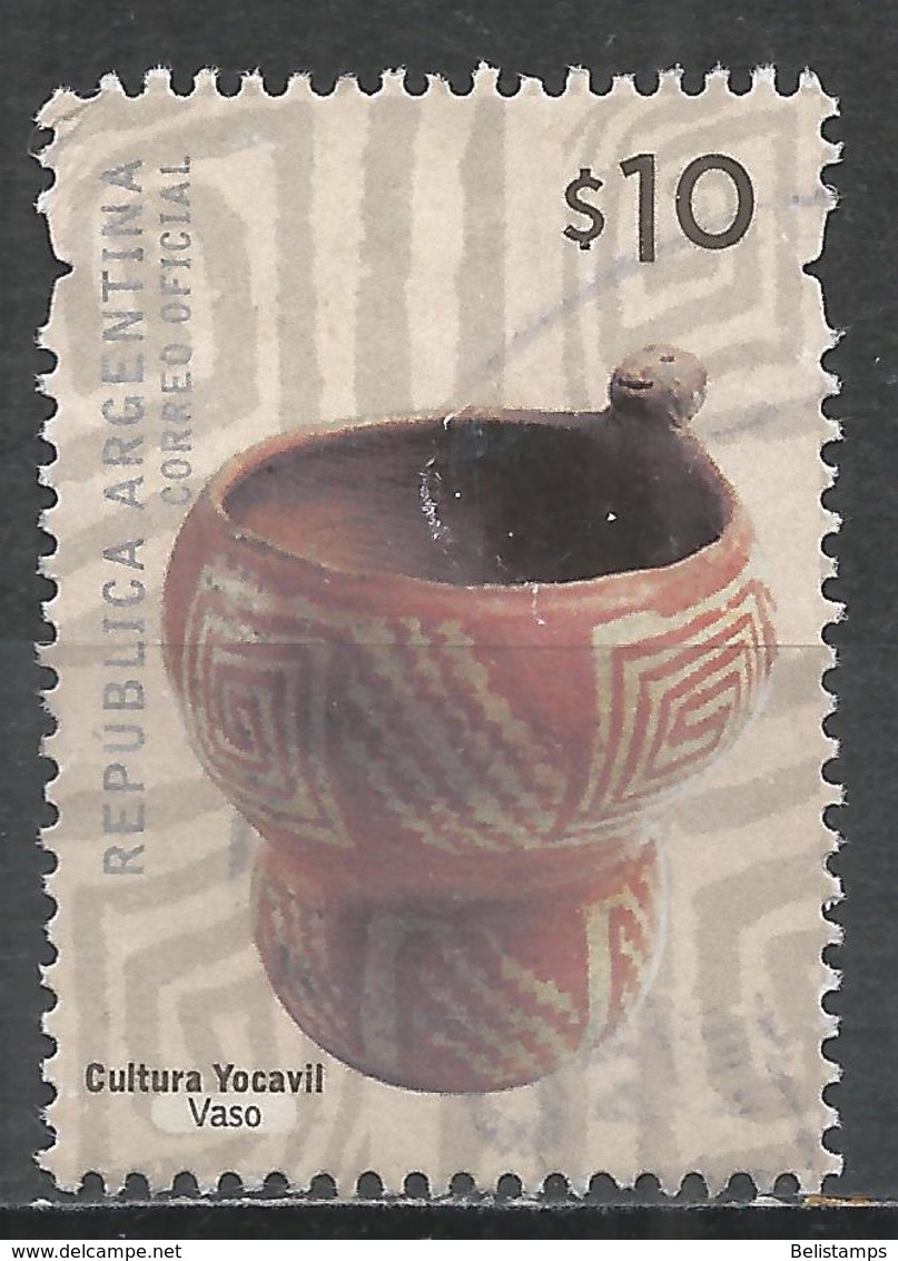 Argentina 2008. Scott #2495 (U) Jar, Yocavil Culture  *Complete Issue* - Oblitérés