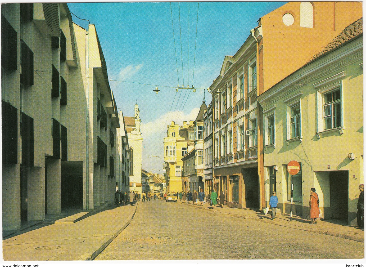 Vilnius - Maxim Gorky Street - (Lithuania) - Lituania