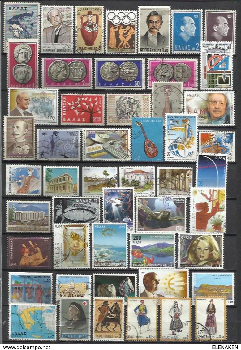 G387-LOTE SELLOS GRECIA SIN TASAR,SIN REPETIDOS,ESCASOS. -GREECE STAMPS LOT WITHOUT PRICING WITHOUT REPEATED. -GRIECHEN - Collections