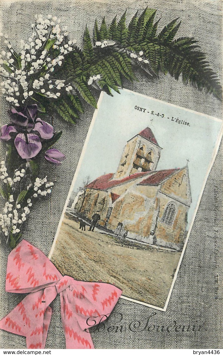 95 - OSNY - BON SOUVENIR D' OSNY - L' EGLISE - Osny