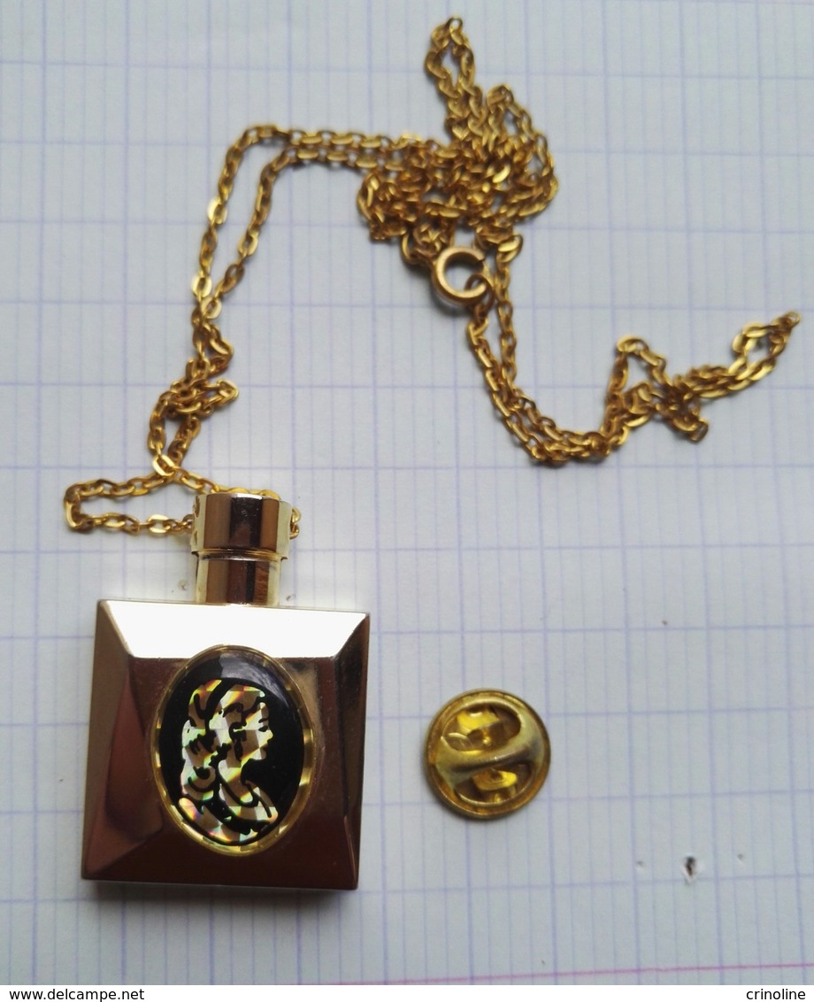 Pendentif Chaine Bijou Fendi Miniature Parfum - Accessoires