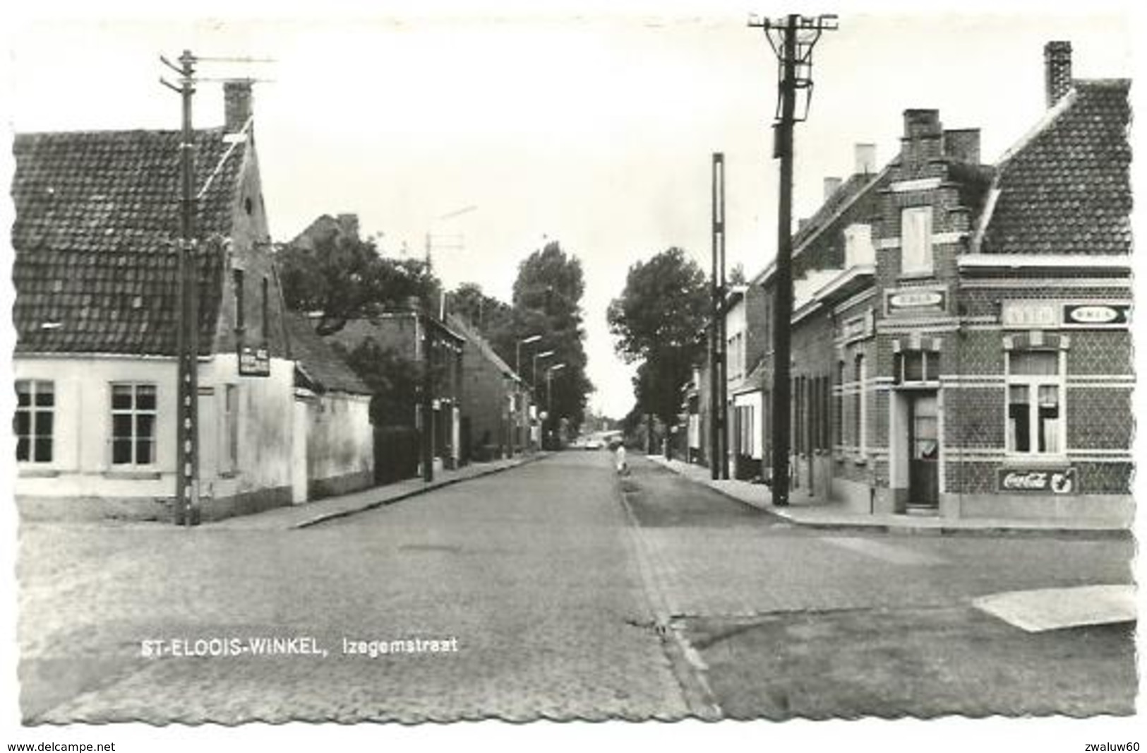 St. Eloois Winkel ( Ledegem ): Izegemstraat, EKLA Vandenheuvel Bier, Coca Cola - Ledegem