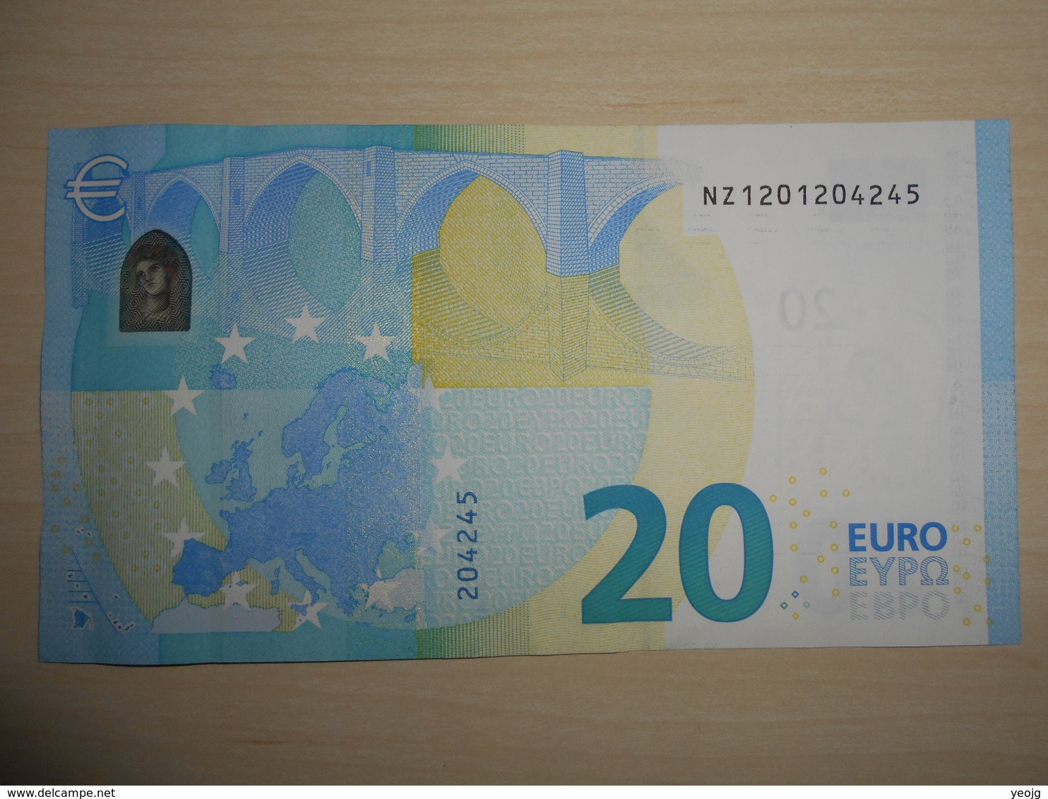 20 Euro NZ N001 Austria Autriche Österreich Draghi I- - 20 Euro