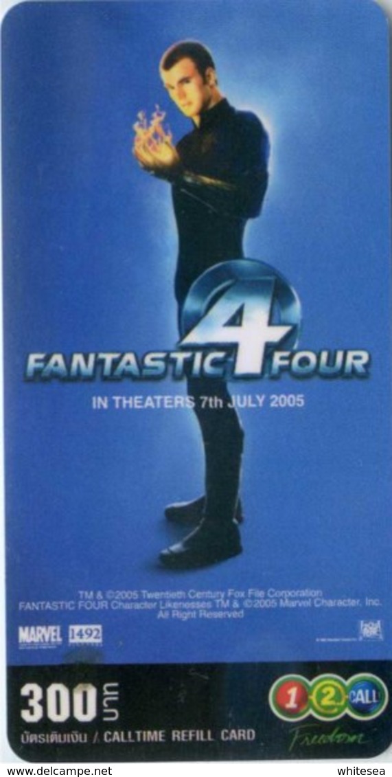 Mobilecard Thailand - 12Call - Movie,Film,cinema  - Fantastic 4 (23) - Kino