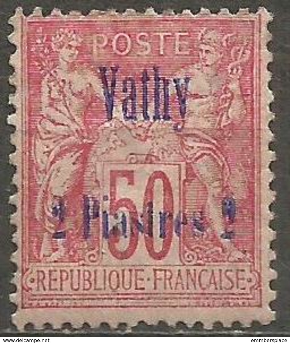 Vathy - 1893 Sage 2pi/50c MH *    Mi 5  Sc 6 - Unused Stamps