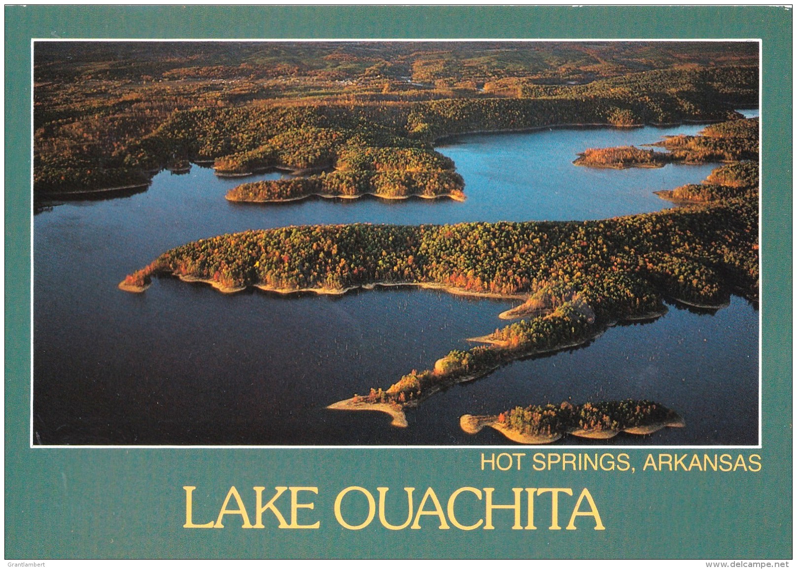 Lake Ouachita, Hot Springs, Arkansas, USA Unused - Hot Springs