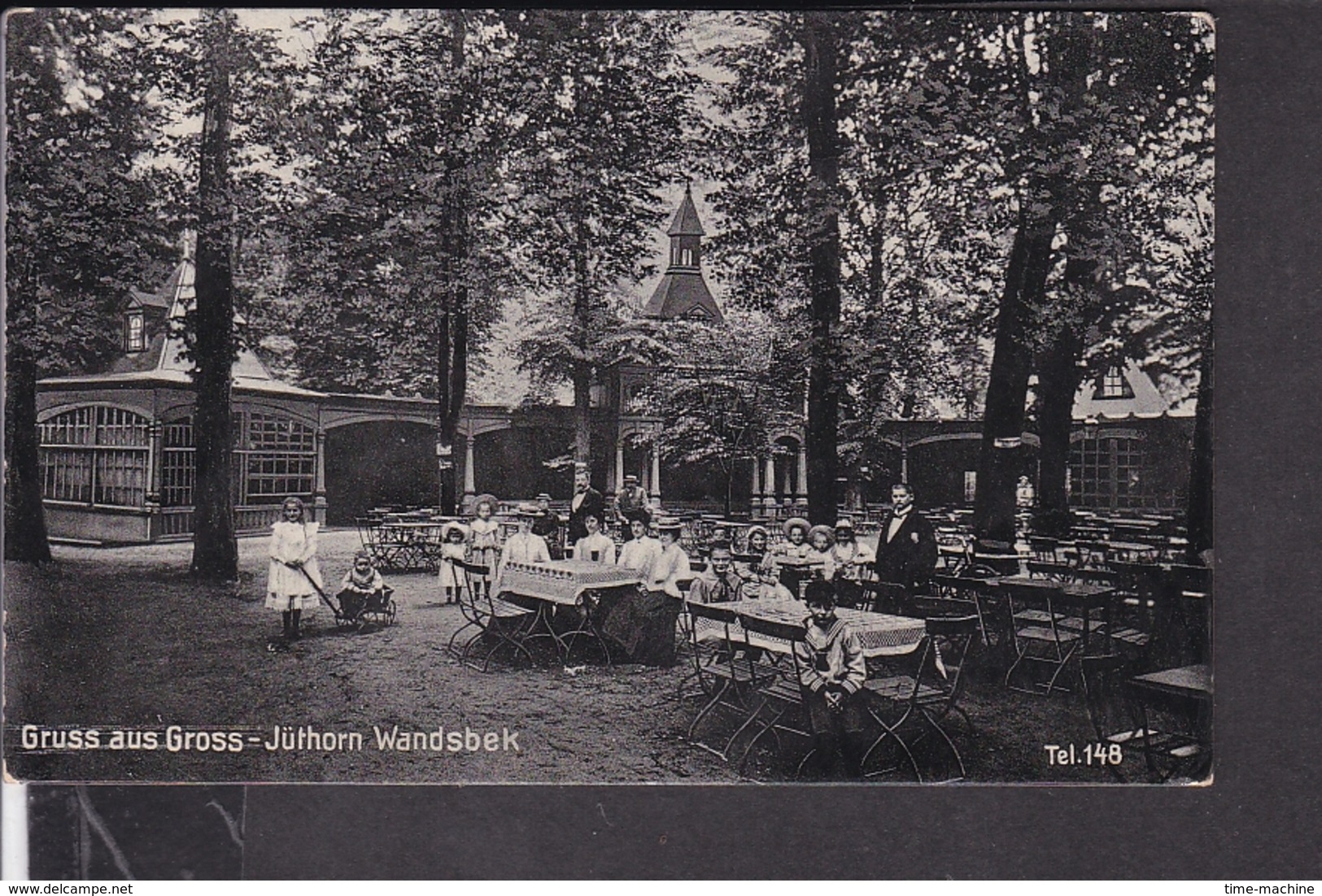 Gruß Aus Gross - Jüthorn , Wandsbek  1908 - Wandsbek