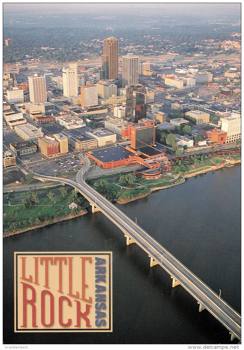 Aerial View Of Little Rock, Arkansas, USA Unused - Little Rock