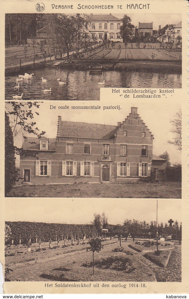 Haacht Vergane Schoonheden Met O.a. Soldatenkerkhof 1914-18 - Haacht