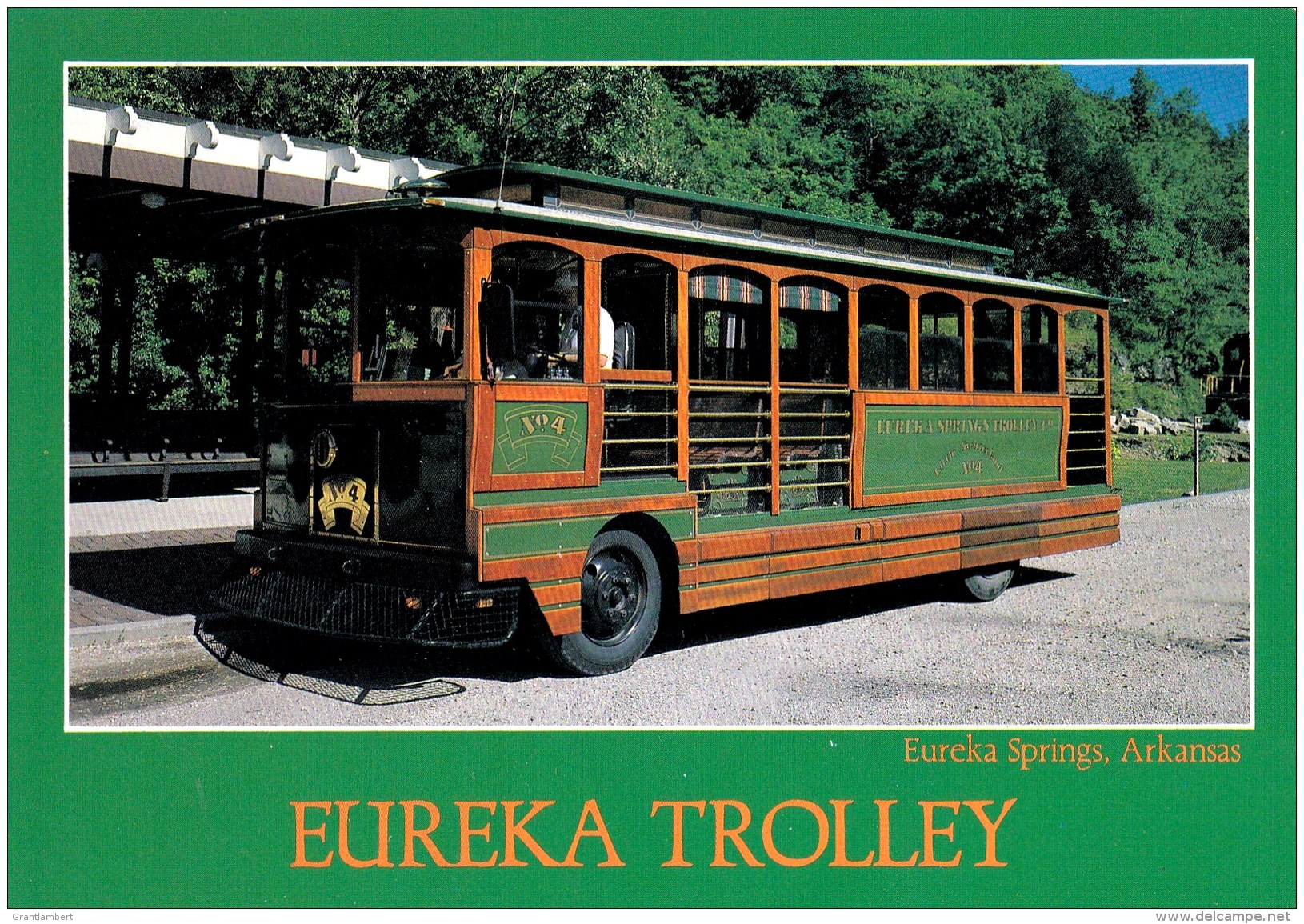Eureka Trolley, Eureka Springs, Arkansas, USA Unused - Other & Unclassified
