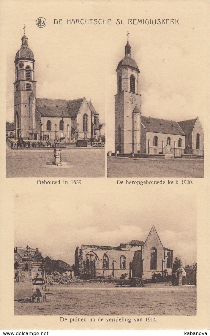 Haacht Kerk Ook Vernielde Kerk 1914 - Haacht