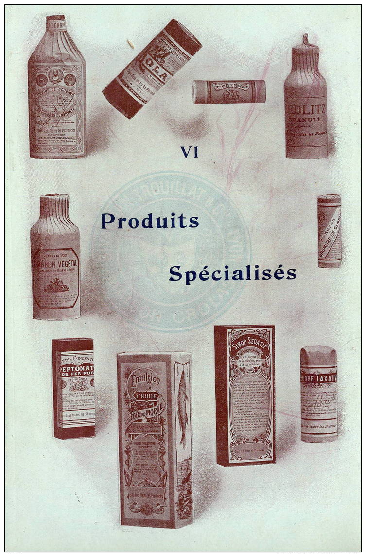 CHIMIE: Catalogue 1905  GIVAUDAN  TROUILLAT 144 Pages + Dépliant Cartonné  TTB état - Zonder Classificatie