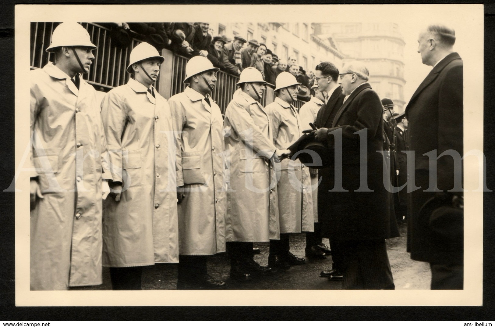 Postcard / ROYALTY / Belgique / België / Roi Baudouin / Koning Boudewijn / Porte Louise / 1957 / Bruxelles - Transport Urbain En Surface