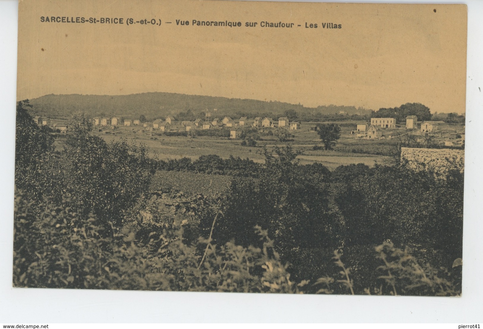 SARCELLES - Vue Panoramique Sur Chaufour - Les Villas - Sarcelles