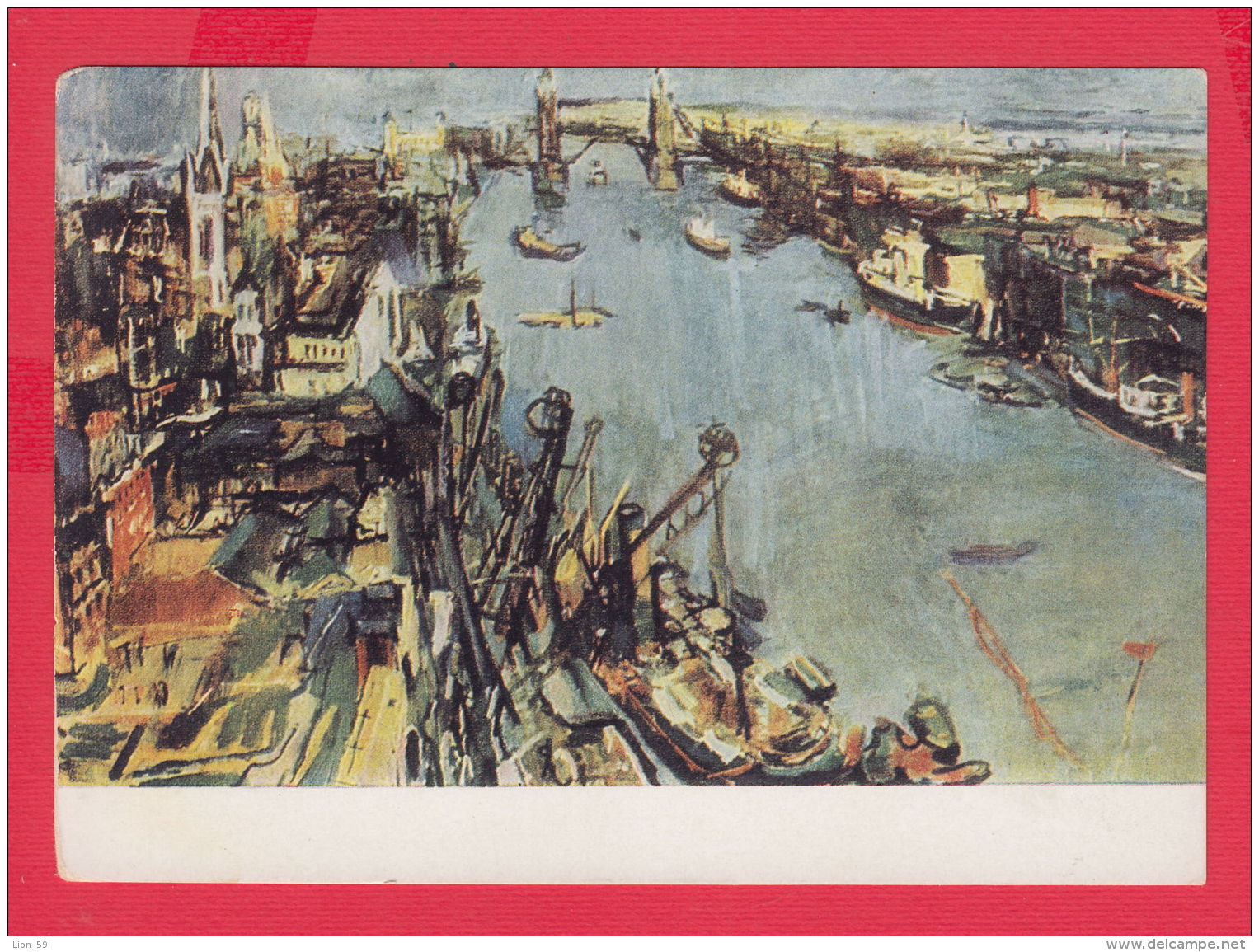 233890A / AUSTRIA  Art  Oskar Kokoschka - LONDON , Russia Russie - Kokoschka