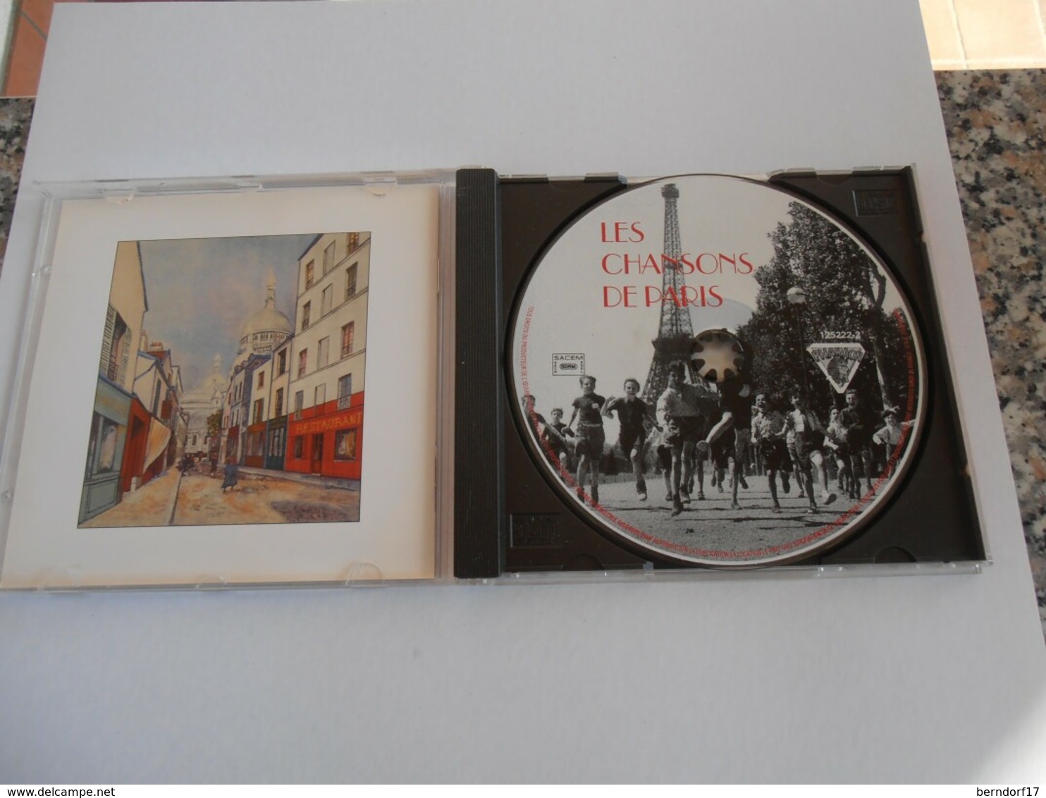 Les Chansons De Paris - CD - Musiche Del Mondo