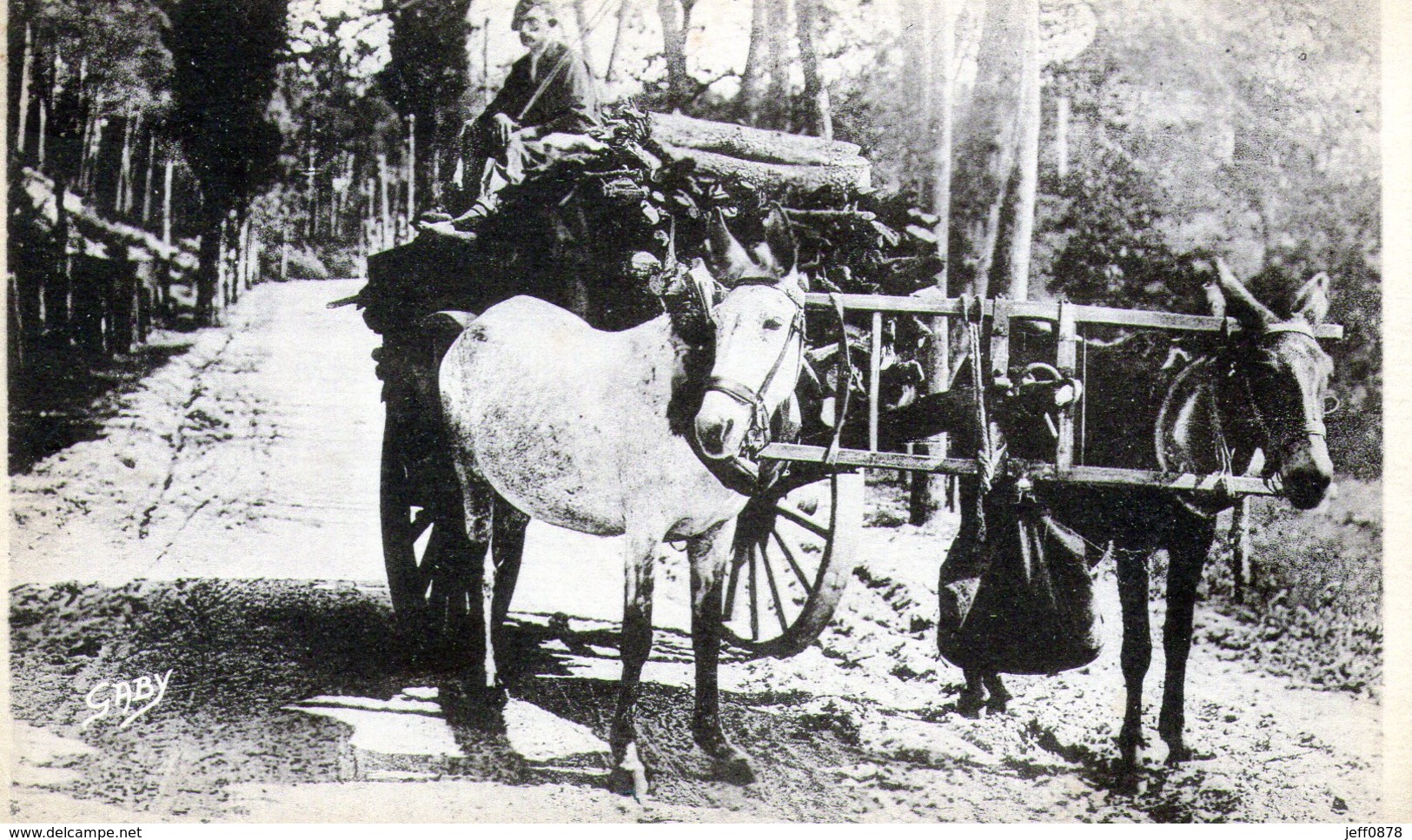 33 - GIRONDE - TAUSSAT LES BAINS - Au Pays Landais - Type De Muletier - 1939 - Très Bon état - Autres & Non Classés