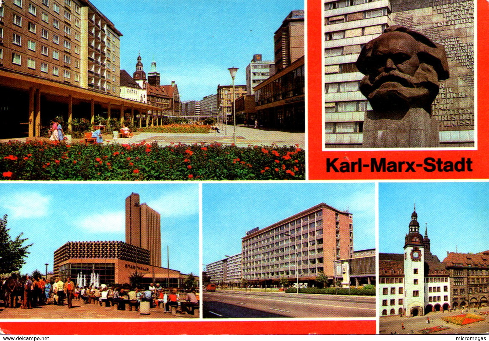 CHEMNITZ - Karl-Marx-Stadt - Chemnitz (Karl-Marx-Stadt 1953-1990)