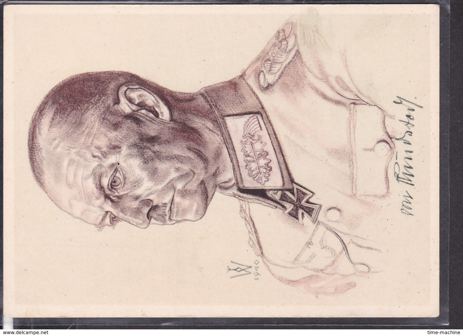 Postkarte Willrich : Generaloberst V.Rundstedt - Lettres & Documents