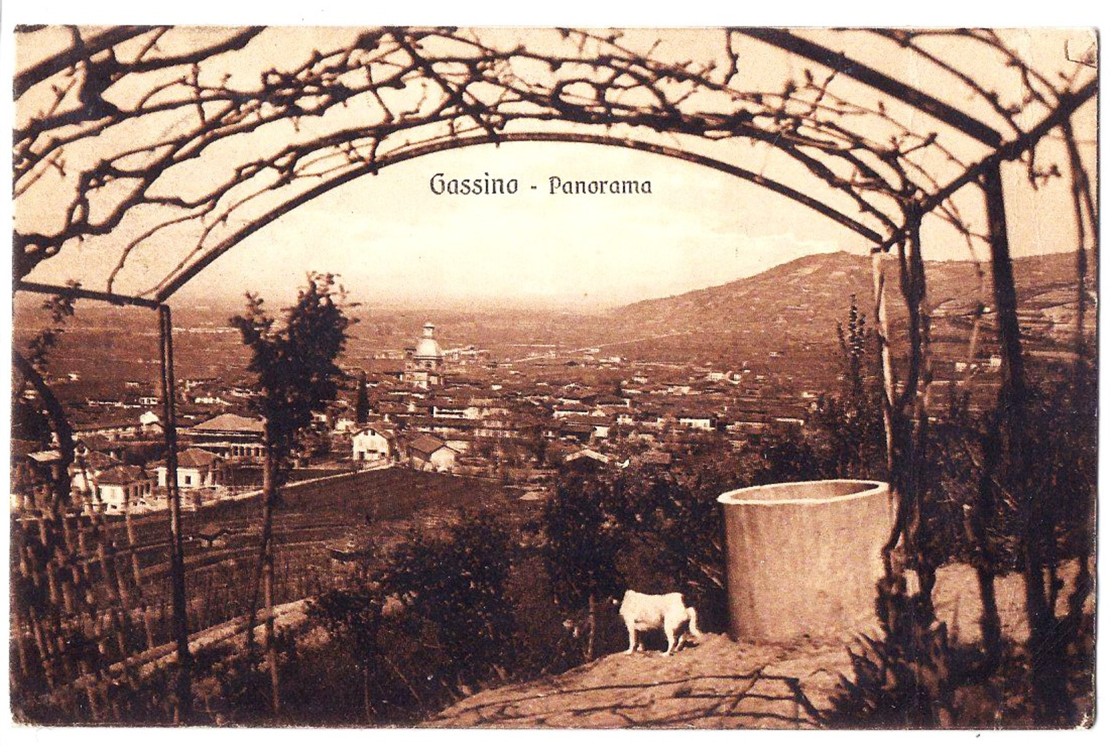 Gassino (Torino) - Panorama - 1928. - Altri & Non Classificati